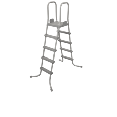 Драбина для басейнів Bestway 58337, з майданчиком. До басейнів висотою до 132 см