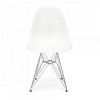 Стілець SDM Тауер хромований/пластик Білий (hub_GVuy21767)