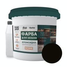 Епоксидна фарба для меблів Barko 1 кг Чорний (Barko_black1)