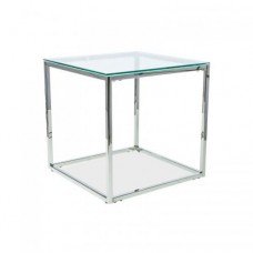 Кавовий журнальний столик у стилі Loft NS-706 580x550x550 мм Черный