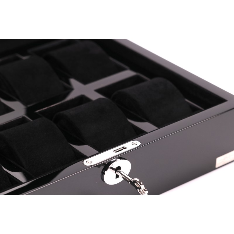 Шкатулка для зберігання годинників Salvadore WB/3034/BB Чорний