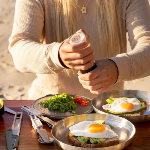 Сковорода Sea To Summit Detour Stainless Steel Pan 10'' 2 л Сірий (1033-STS ACK026011-531801) Сковорода Sea To Summit Detour Stainless Steel Pan 10'' 2 л Сірий (1033-STS ACK026011-531801)