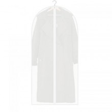 Чохол для одягу поліетиленовий No Brand Clothes Cover GHS00145 XL 55 х 115 см Білий-Напівпрозорий (tau_krp53_00145xl)