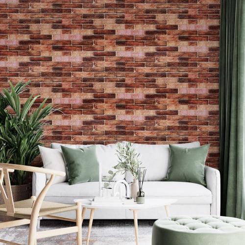 Панель стінова 3D Sticker Wall 700х770х3 мм Коричнево-бежевий 179-3 (D) SW-00001771 Панель стінова 3D Sticker Wall 700х770х3 мм Коричнево-бежевий 179-3 (D) SW-00001771