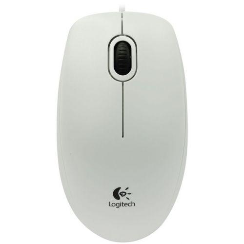 Миша Logitech B100 (910-003360) White USB в інтернет супермаркеті PbayMarket!