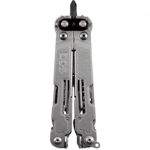 Мультитул SOG PowerAccess Deluxe + Hex Bit Kit Сірий