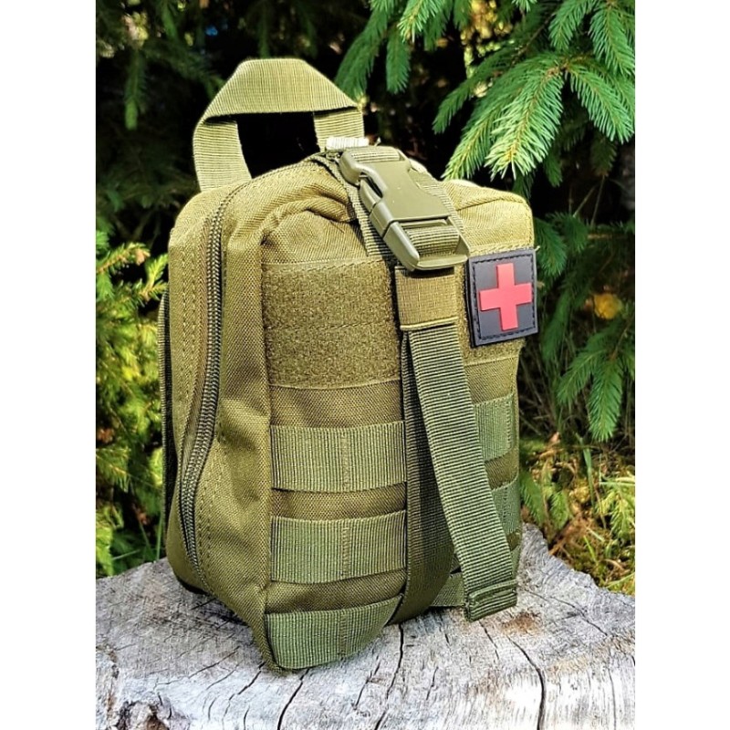 Комплект першої допомоги Аптечка Ifak Occlusion 40в1 Оливковий