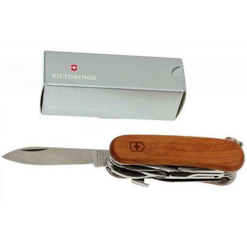 Швейцарський складаний ніж Victorinox EvoWood S557 85 мм 19 функцій дерево (2.5221.S63) Швейцарський складаний ніж Victorinox EvoWood S557 85 мм 19 функцій дерево (2.5221.S63)