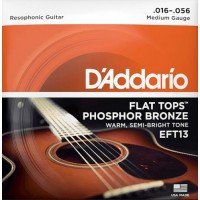 Струни для акустичної гітари 6 шт D'Addario EFT13 Phosphor Bronze