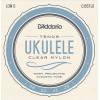 Струни для укулеле D'Addario EJ65TLG Clear Nylon Tenor Ukulele Strings 28/29