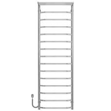 Рушникосушарка електрична Трапеція з полицею П15 500х1600 Deffi Хром EF16 (C.TP.160.50.15.E.C.L.5)