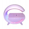 Настільна лампа-нічник Led Wireless Charging Speaker Google (BT2301) 15W White