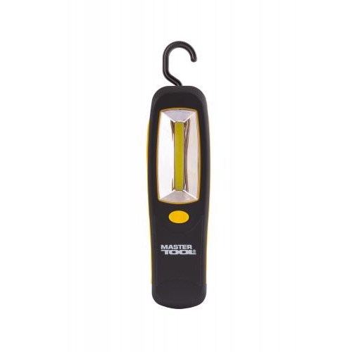 Ліхтар магнітний з підвісом MASTERTOOL 210х60х28 мм COB LED 3xAA ABS 94-0807
