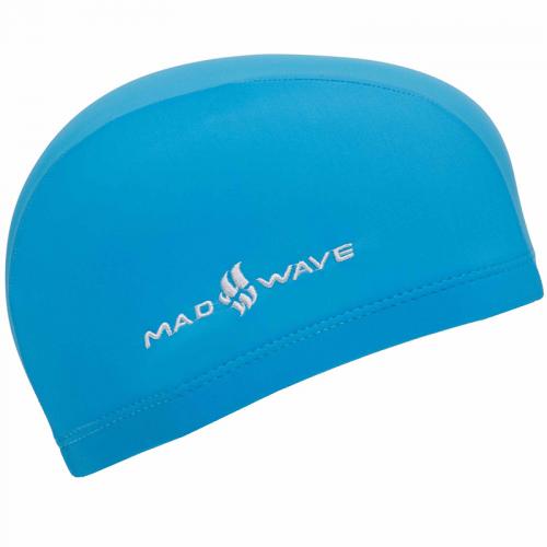 Шапочка для плавання Lycra Junior M052001 Mad Wave Блакитний (60444189)