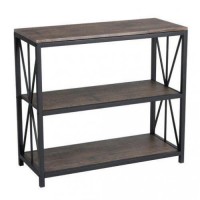 Стелаж для зберігання в стилі Loft NS-1623 840x900x380 мм Черный Стелаж для зберігання в стилі Loft NS-1623 840x900x380 мм Черный