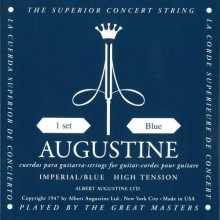 Струни для класичної гітари Augustine Imperial/Blue Classic Guitar Strings High Tension