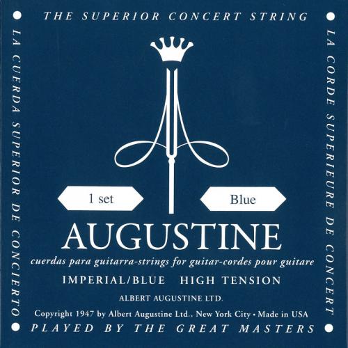 Струни для класичної гітари Augustine Imperial/Blue Classic Guitar Strings High Tension Струни для класичної гітари Augustine Imperial/Blue Classic Guitar Strings High Tension