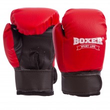 Рукавички боксерські дитячі BOXER 2026 4 Червоний