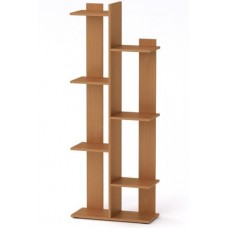 Стелаж-полиця Компанит П 29 61,7х27,6х160,7 см Бук