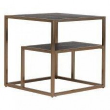 Кавовий журнальний столик у стилі Loft NS-526 530x600x500 мм Черный