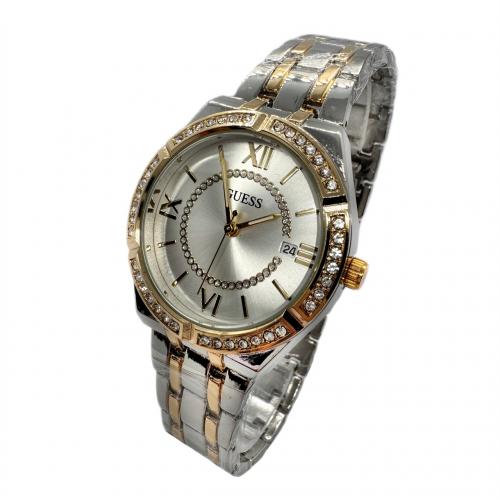 Годинник жіночий наручний Guess IBW912SYO Золотисто-сріблястий Годинник жіночий наручний Guess IBW912SYO Золотисто-сріблястий