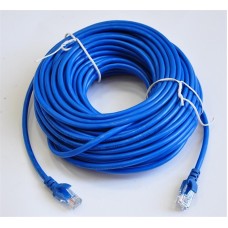 Патч-корд литий UTP Atcom RJ45 Cat.5e 20м синій