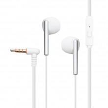 Дротові навушники Celebrat 3.5 mm G6 вкладиші з мікрофоном 1.2 m White