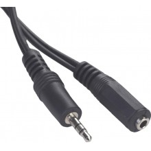 Аудіо-кабель Cablexpert (CCA-423-5M) 3.5mm-3.5mm 5м, стерео, Black