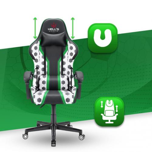 Комп'ютерне крісло Hell's Futbol Комп'ютерне крісло Hell's Futbol