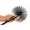 Щітка металева Savent 220 мм для чищення димоходу.