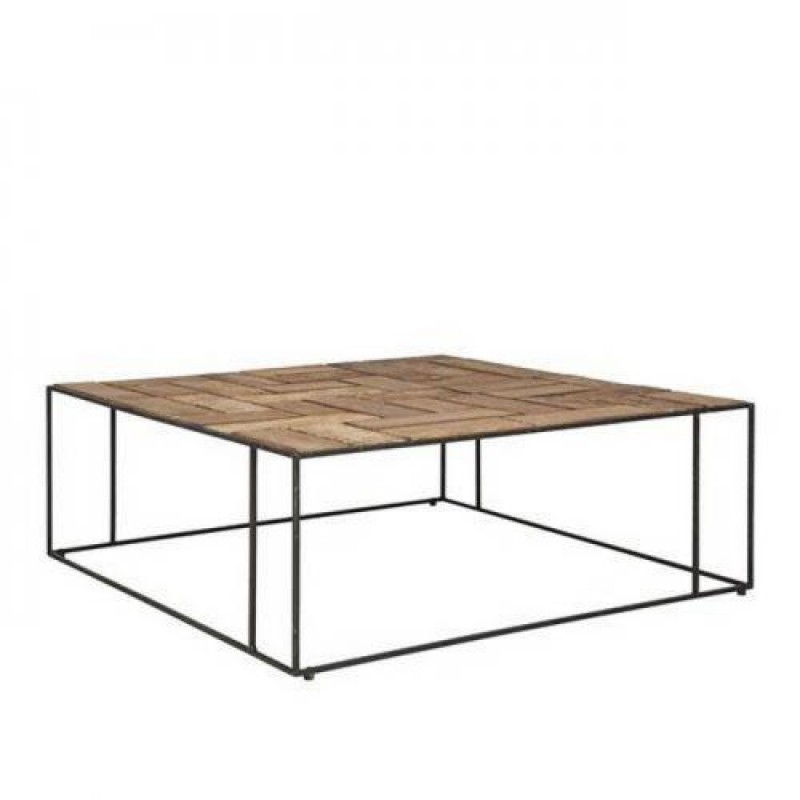 Кавовий журнальний столик у стилі Loft NS-499 380x1300x1300 мм Черный