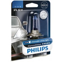 Автолампа PHILIPS 12336DVB1 H3 55W 12V PK22 DiamondVision 1pcs. blister