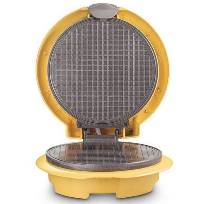 Вафельниця для тонких вафель + конус для ріжків MAGIO MG-397 Yellow