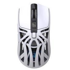 Миша бездротова HXSJ T400 з акумулятором та підсвічуванням 2.4G Bluetooth Wired Білий