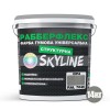 Фарба гумова структурна «РабберФлекс» SkyLine Сіра RAL 7046 14 кг