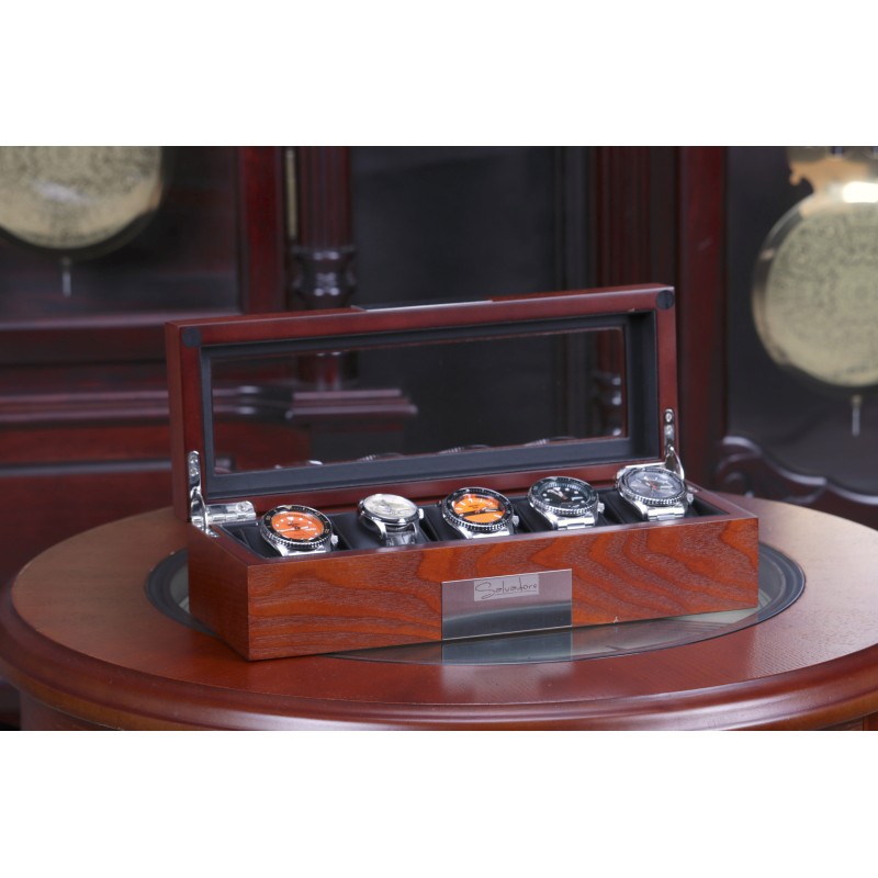Скринька для зберігання годинників Salvadore WB/2350/5.MA Коричневий