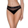 Трусики з прозорою вставкою Passion PS006 PANTIES black, size S в інтернет супермаркеті PbayMarket!