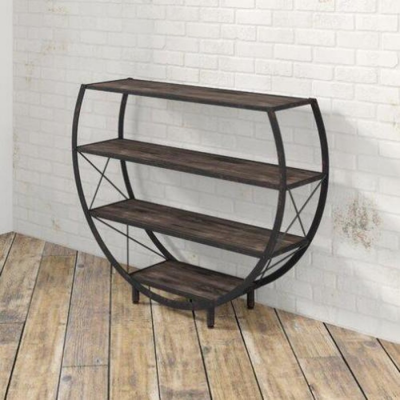 Консоль для дому в стилі Loft NS-430 1030x1200x300 мм Черный