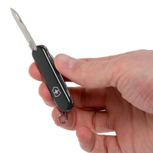 Складаний ніж Victorinox Escort 58 мм 6 функцій Чорний (0.6123.3) Складаний ніж Victorinox Escort 58 мм 6 функцій Чорний (0.6123.3)