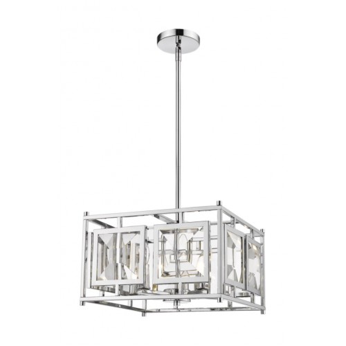 Люстра WunderLicht Br7015 38x130 см Сріблясто-прозорий (BR7015-45) Люстра WunderLicht Br7015 38x130 см Сріблясто-прозорий (BR7015-45)