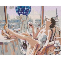 Картина за номерами Brushme В очікуванні прекрасного 40х50 см (GX30457) Картина за номерами Brushme В очікуванні прекрасного 40х50 см (GX30457)