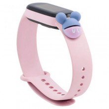 Ремінець Cartoon Strap для Xiaomi Mi Band 5/6 Rose-Grey Mickey