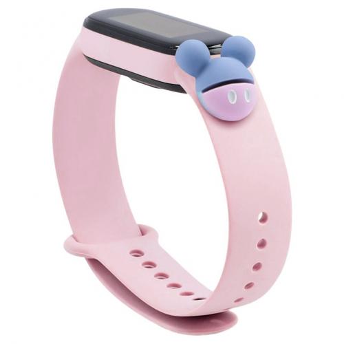 Ремінець Cartoon Strap для Xiaomi Mi Band 5/6 Rose-Grey Mickey Ремінець Cartoon Strap для Xiaomi Mi Band 5/6 Rose-Grey Mickey