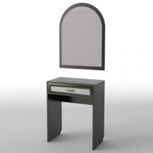 Туалетний столик Тиса Мебель БС-29 Венге Дуб молочний 75x40x70 см