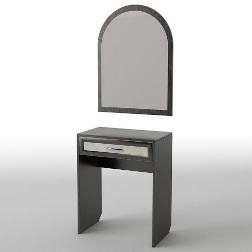 Туалетний столик Тиса Мебель БС-29 Венге Дуб молочний 75x40x70 см Туалетний столик Тиса Мебель БС-29 Венге Дуб молочний 75x40x70 см