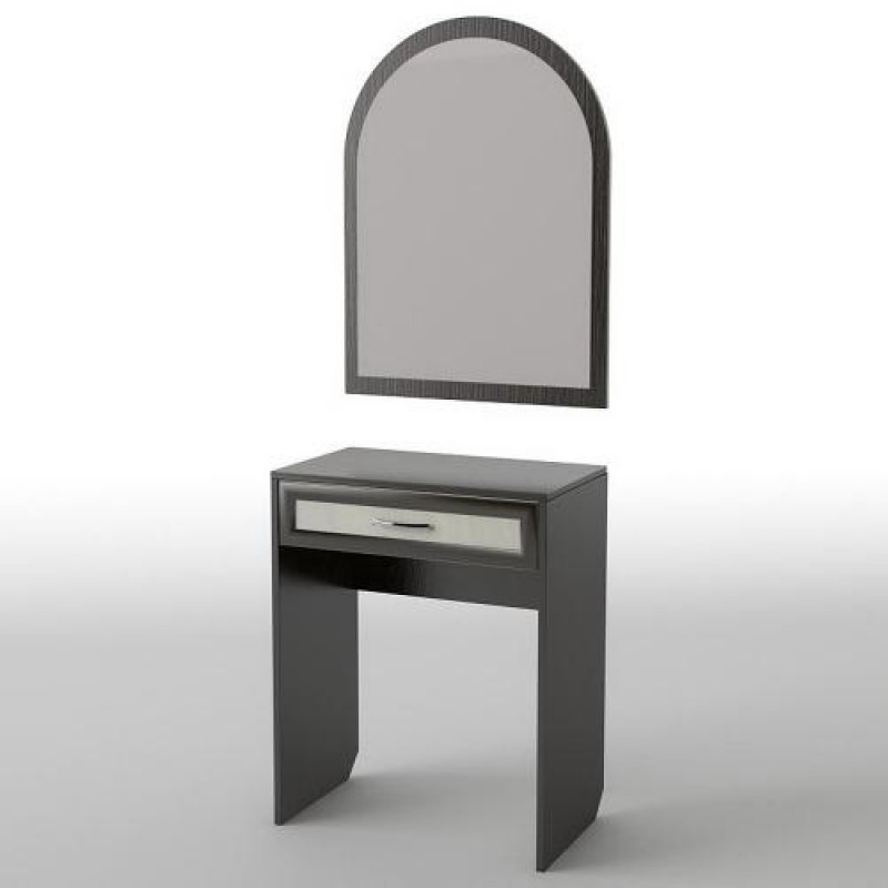 Туалетний столик Тиса Мебель БС-29 Венге Дуб молочний 75x40x70 см