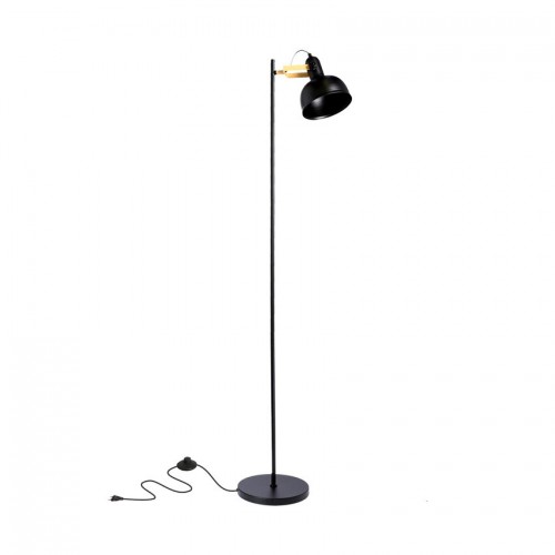 Торшер Candellux Reno 43х155 см Коричневий/Чорний (51-80196)