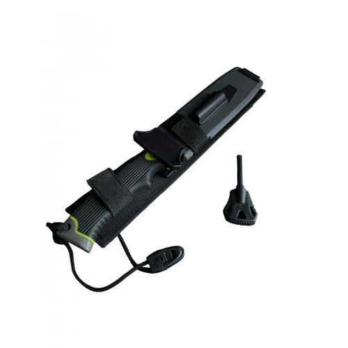 Туристичний ніж для виживання Gorillas BBQ 2-1253 25 см Чорний (KN1060) Туристичний ніж для виживання Gorillas BBQ 2-1253 25 см Чорний (KN1060)