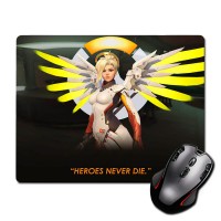 Ігрова поверхня Ангел Овервотч Mercy Overwatch 220 х 180 мм (2542)