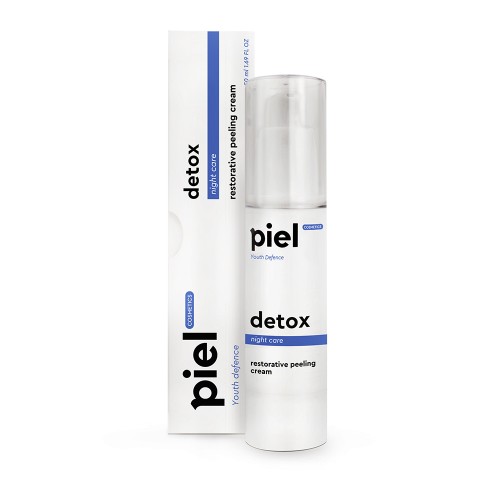 Крем Нічний регенеруючий з пілінг-ефектом Piel Cosmetics Detox Cream 50 мл